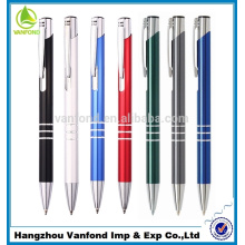 Best-seller de stylo de l’usine de stylo avec impression du logo en métal de haute qualité